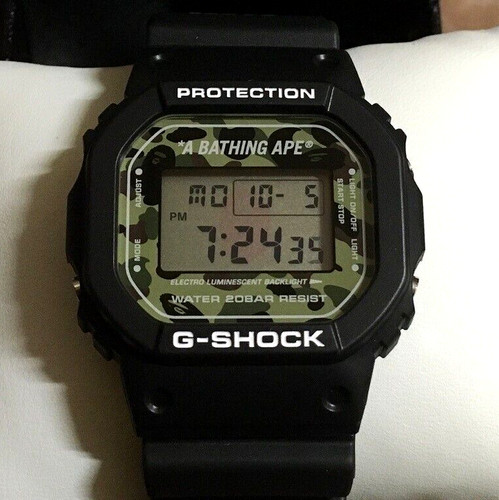 Casio shock bathing ape - casio,