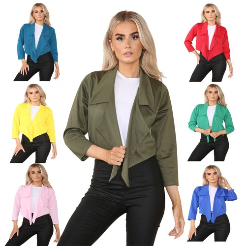 Ladies cropped style - cropped, waterfall
