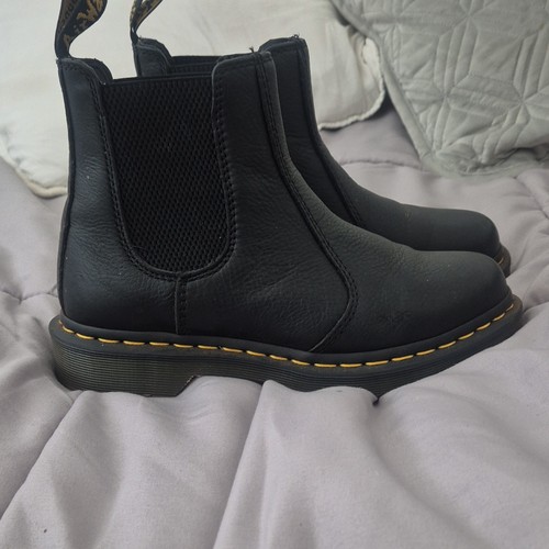 Martens black leather - dr.,