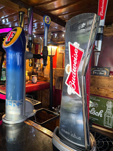 Budweiser retro lager beer - retro,