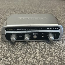 Audio fast track guitar - m-audio,