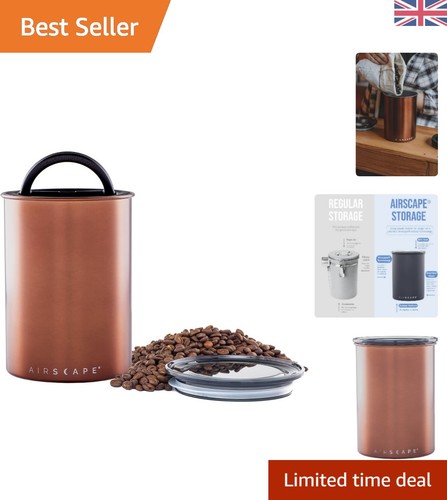Elegant medium coffee canister - elegant,