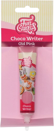 Funcakes choco writer old pink - funcakes,