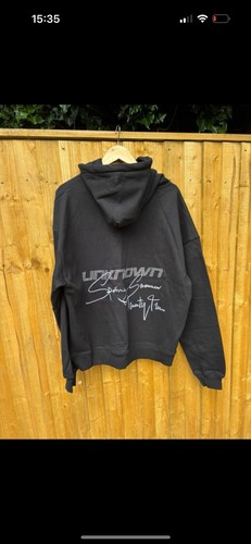 London rhinestone hoodie - rhinestone,