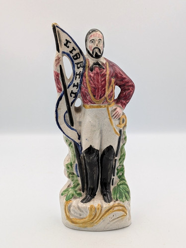 Victorian staffordshire figure - staffordshire,