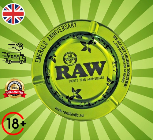 Raw emerald green ashtray - raw,