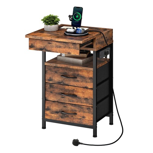 Hoobro bedside table 30d - table, x