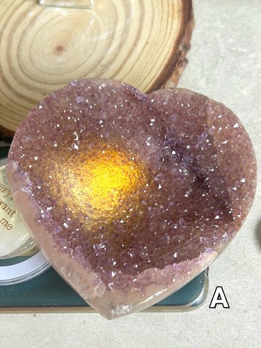 Large pink purple amethyst - pink,