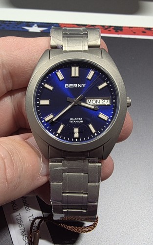 Berny titanium seiko vj53 - titanium,