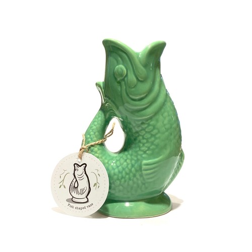 Fish shaped ceramic - fish-shaped, in