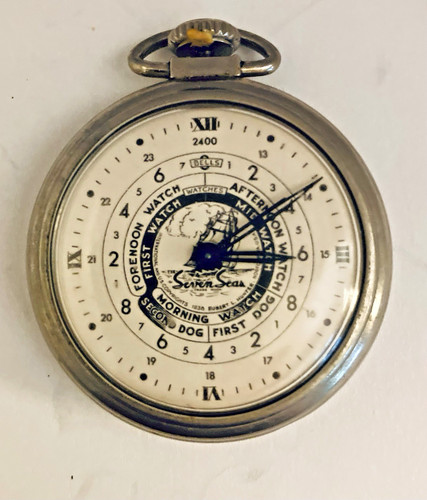 Vtg seven seas nautical pocket - seven,