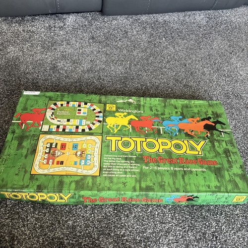 Totopoly board game vintage - totopoly,