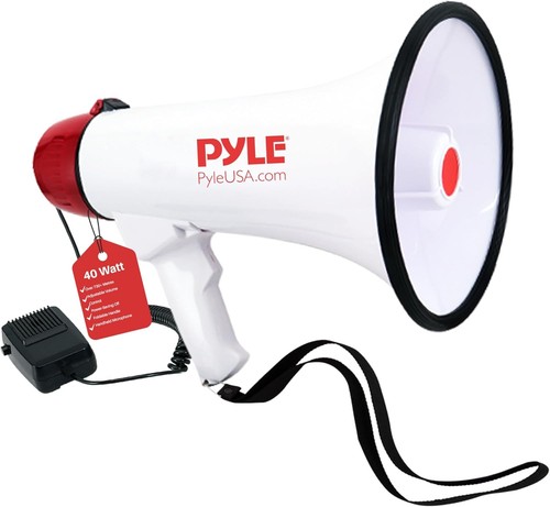 Pyle 50w megaphone speaker - megaphone,