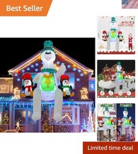 Charming 8FT Polar Bear