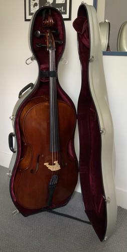 Full size cello with hard - 4/4,