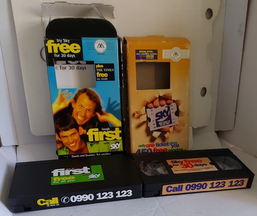 Sky promotional vhs - sky,