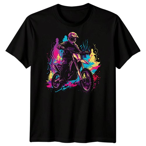 Motocross rider dirt bike - dirt,