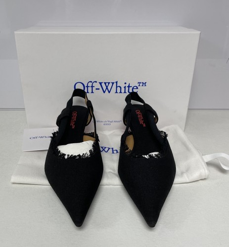 Off white heels size - uk, 3