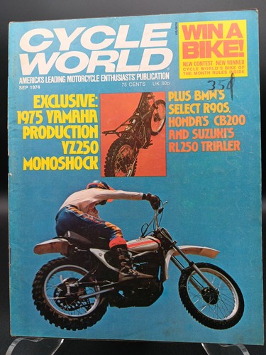 September 1974 cycle world - september,