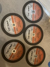 300mm (12”) Metal Cutting Discs 3mm x 20mm – Chop Saw/Disc Cutter – Box of 5 PCs