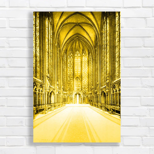 Stained glass cathedral - glass,