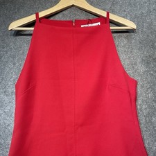 Zara Red Sleeveless Shift