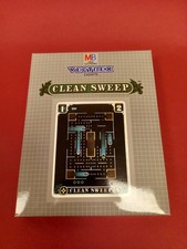 MB Vectrex Clean Sweep Video Game Cartridge. Boxed 