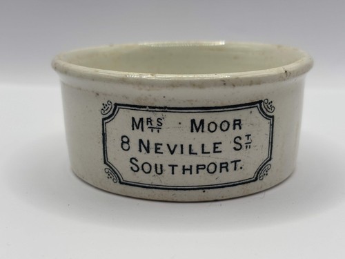 Old mrs moors - moors, advertising