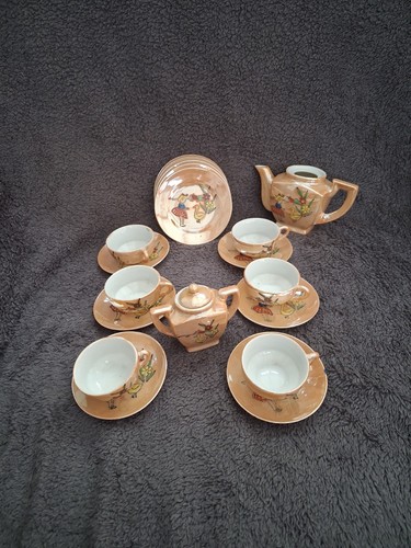 Children vintage lustreware - children's,
