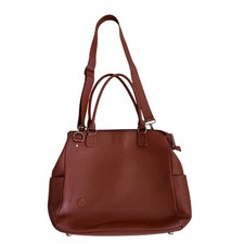 Oemi Pebbled Leather Baby Bag