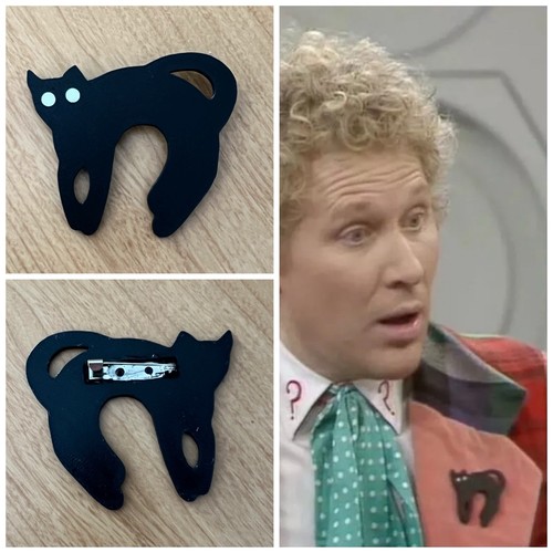6th doctor who inspired - who, cat