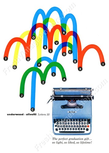 Olivetti lettera typewriter - lettera,