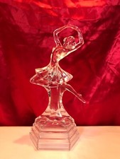 RCR 24% LEAD ROCK CRYSTAL DANCING BALLERINA FIGURE BALLET DANCER MADE IN ITALY