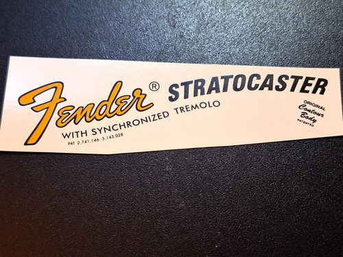 Pack stratocaster decal - 2-pack,