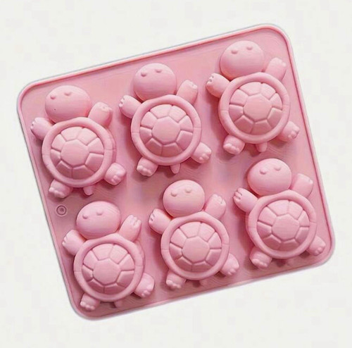Flexible silicone turtle ice - silicone,