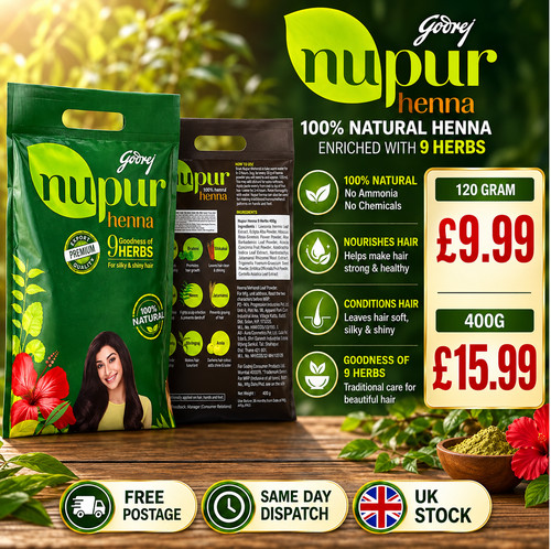 Godrej nupur henna - henna, powder
