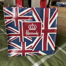 Harrods Union Jack tote bag in