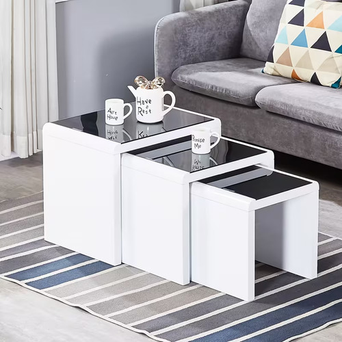 High gloss nest - 3, tables