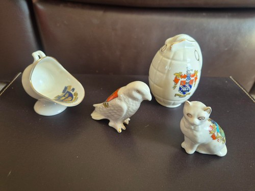 Arcadian crested china - crested, bundle