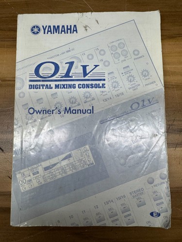 Yamaha 01v digital mixing - yamaha,