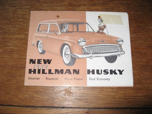 1959 hillman husky car - hillman,