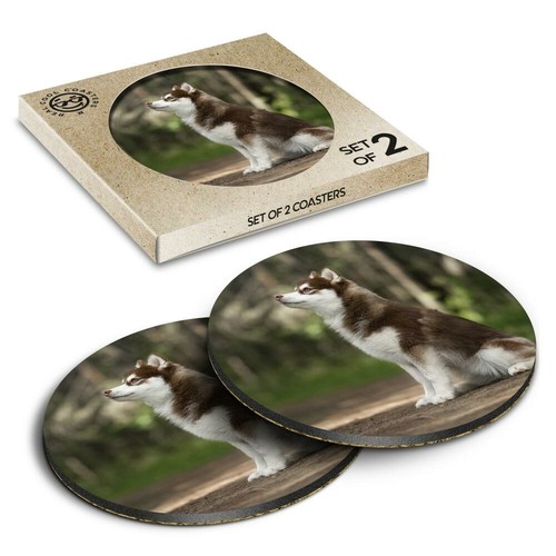 Boxed round coasters - x,