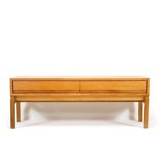 Retro Vintage Ikea Marian Grabinski Oak Hallway TV Stereo Unit Drawers Danish