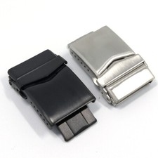 Super Quality 316L Solid Stainless Steel Watch Buckle Folding Clasp 18 20 22mm