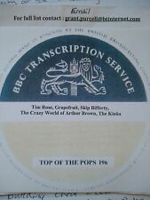 SKIP BIFFERTY, THE KINKS TOP