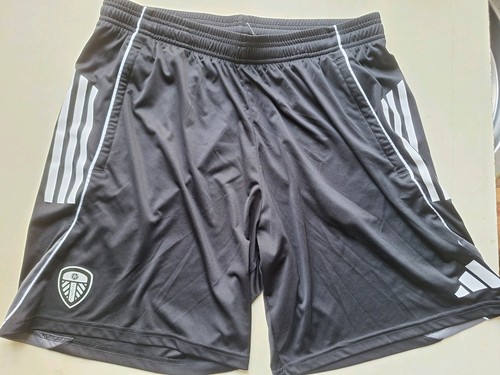 Leeds united black adidas - united,