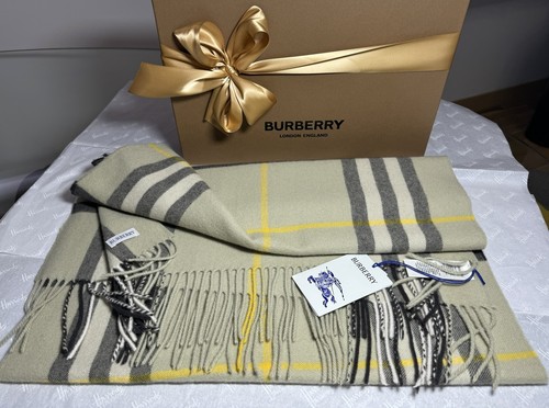 Burberry wide check - check, cashmere