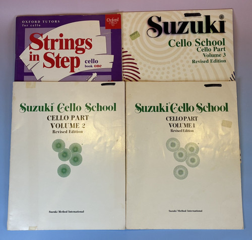 Suzuki cello school volumes - school,