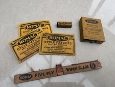 Vintage Rare Romac Tin Can Oil Petrol Automobilia Old 