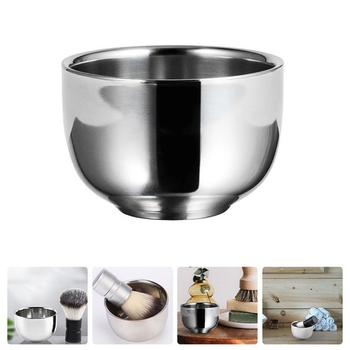 Stainless steel shaving - stainless, bowl